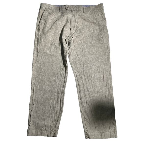 Samuel Windsor Linen Blend Trousers Men’s 38W 29L — Business, Casual, Summer - Picture 1 of 9